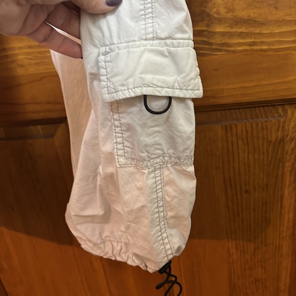 Women's Garage Size Medium Beige Bungee Pants - Picture 8 of 8